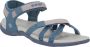Hi-Tec Anselia BLAUW Wandelschoenen voor Vrouwen - Thumbnail 4