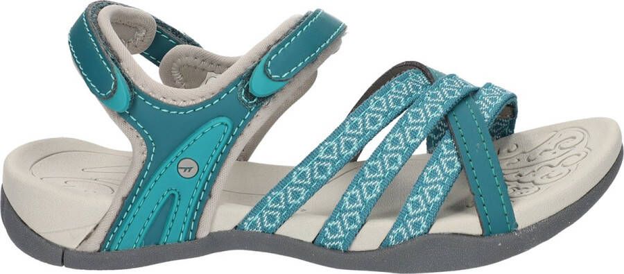 Hi-Tec Kinder Sandalen Savanna Ii Jrg O010122 Petrol Blue Navigate Mint - Foto 2