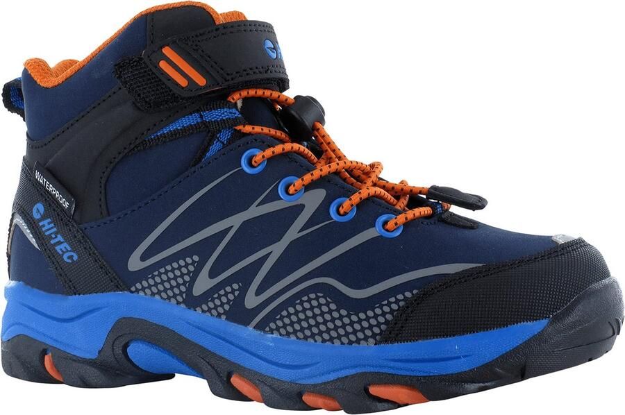 Hi-Tec Blackout Waterbestendig BLAUW Wandelschoenen voor Kinderen