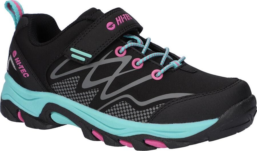 Hi-Tec Blackout ZWART Wandelschoenen voor Kinderen