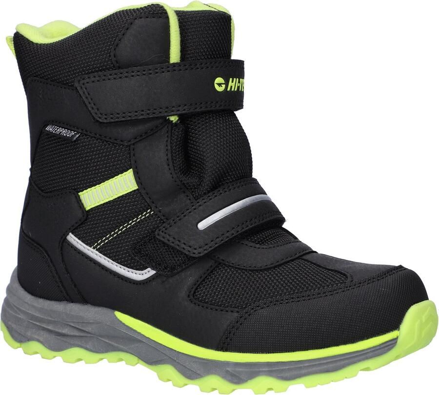 Hi-Tec casual schoen Penguin WP zwart limoengroen