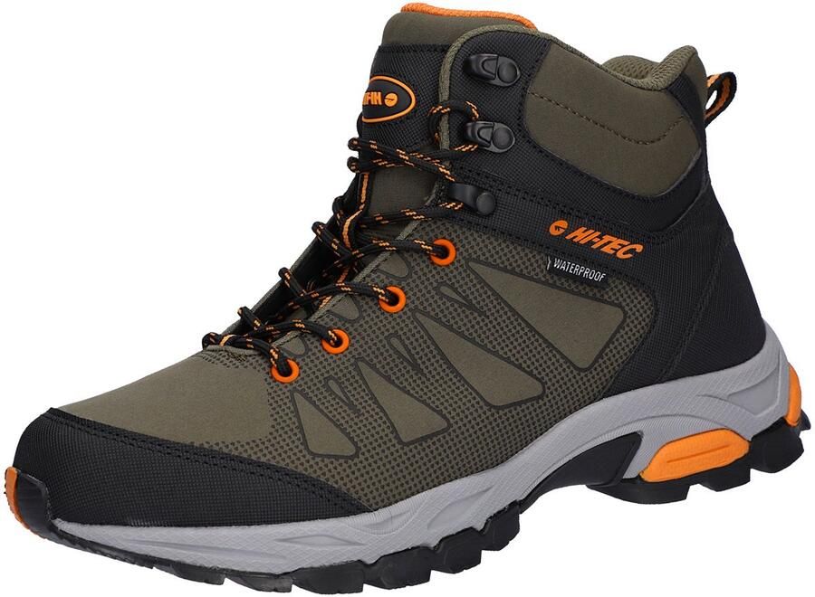 Hi-Tec Casual schoenen Raven Mid khaki oranje