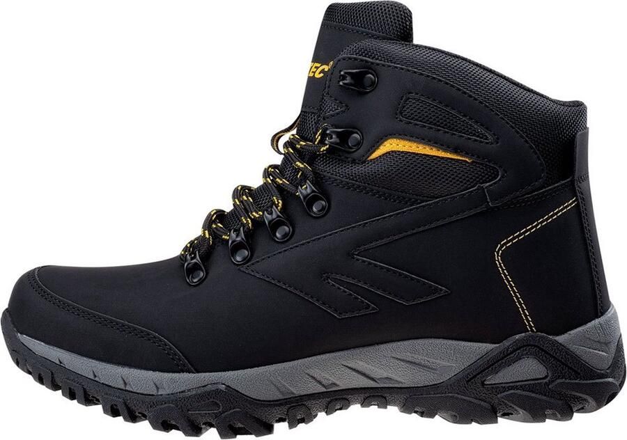 Hi-Tec Medin Mid Wandelschoenen Black Lime Heren - Foto 5