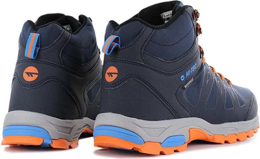 Hi-Tec Raven Mid WP Softshell Waterproof Heren Wandelschoenen Trekking Schoenen Blauw 0006888 - Foto 5