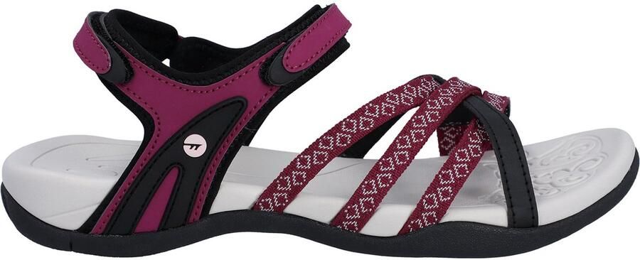 Hi-Tec Sandalen Savanna II Dames Rood KERSENROOD Wandelschoenen voor Vrouwen - Foto 2