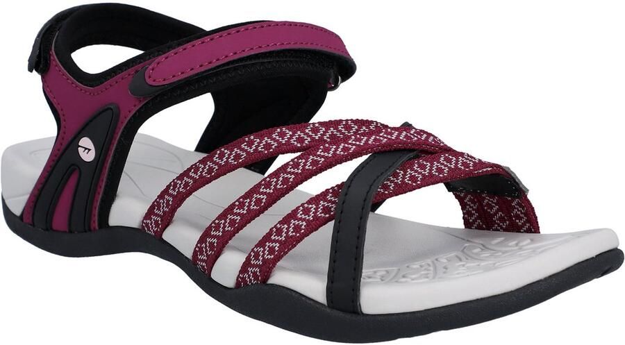 Hi-Tec Sandalen Savanna II Dames Rood KERSENROOD Wandelschoenen voor Vrouwen