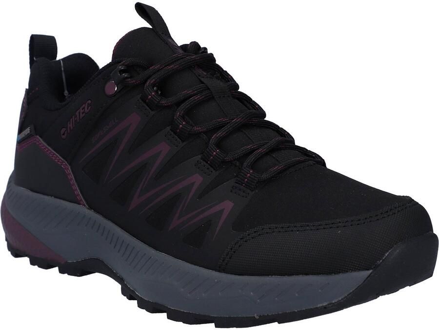 Hi-Tec Stealth Waterbestendig ZWART Wandelschoenen voor Vrouwen