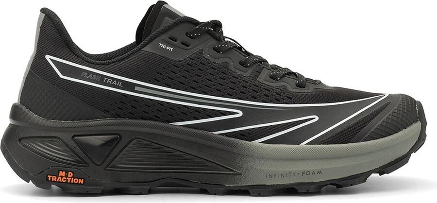 HI-TEC Lage Sneakers Hts Flash Trail Maat: 42 Materiaal: Textiel Kleur: Grijs