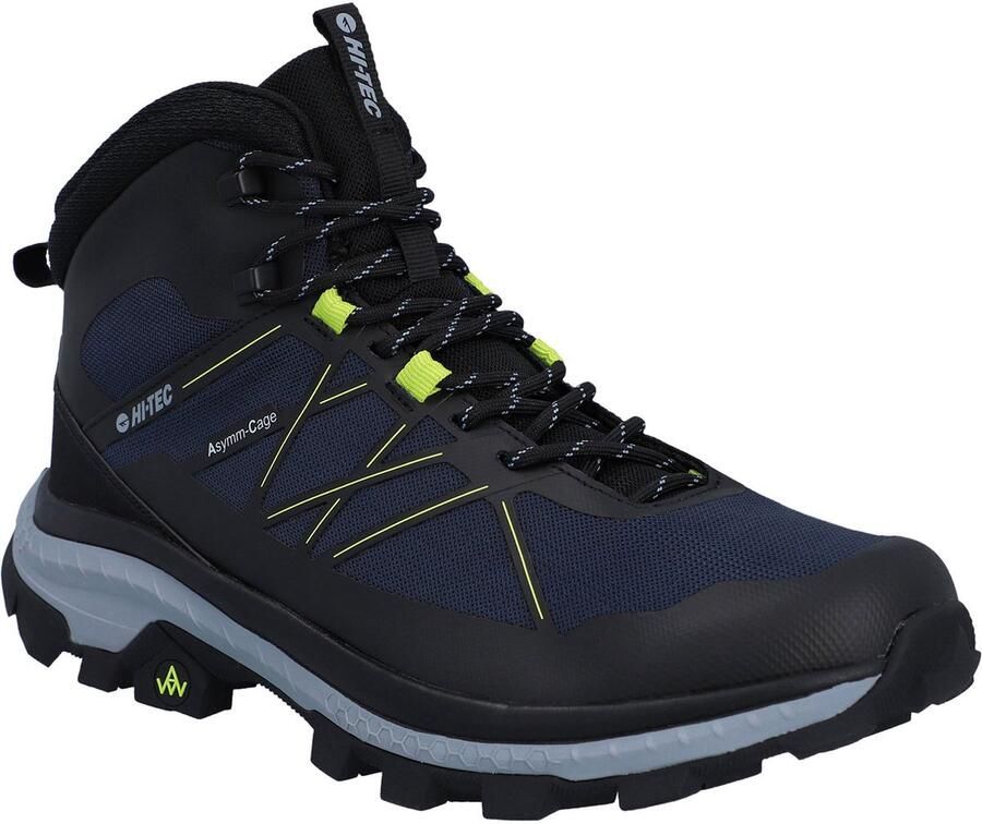 Hi-Tec Wandelschoen AWW INFUSE Waterproof Heren Zwart Blauw Groen ZWART Wandelschoenen voor Mannen