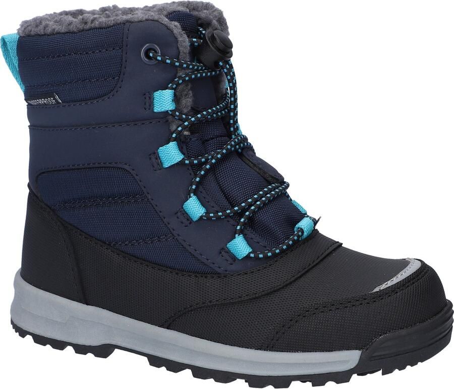 Hi-Tec winterlaarzen Leo WP Jr marineblau schwarz