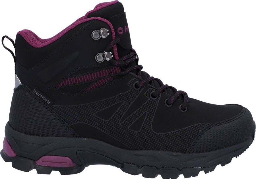 Hi-Tec Jackdaw Waterbestendig ZWART Wandelschoenen voor Vrouwen