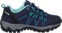 Hi-Tec Jaguar BLAUW Wandelschoenen voor Vrouwen - Thumbnail 3