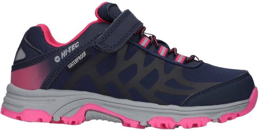 Hi-Tec Junior Outdoorschoenen Roze Blauw Waterdicht