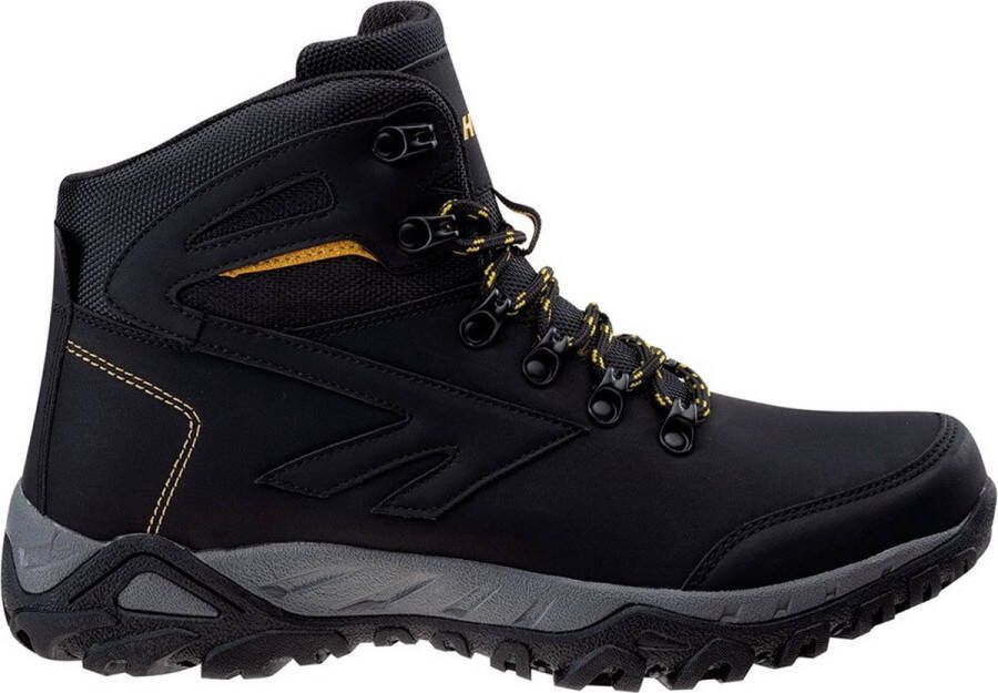 Hi-Tec Medin Mid Wandelschoenen Black Lime Heren