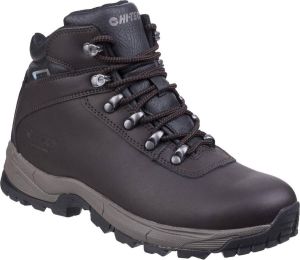 Hi-Tec Mens Eurotrek Lite Waterproof Walking Boots (Dark Chocolate)