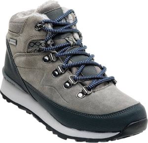 Hi-Tec Midora Mid WP Wandelschoenen Middle Grey Dark Grey Lake Blue
