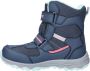 Hi-Tec Penguin Ez Waterbestendig BLAUW Wandelschoenen voor Kinderen - Thumbnail 3