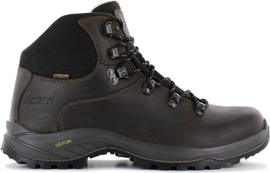 Hi-Tec Ravine PRO WP Waterproof Herren Wandelschoenen Outdoor Schoenen Leer Bruin 0005466