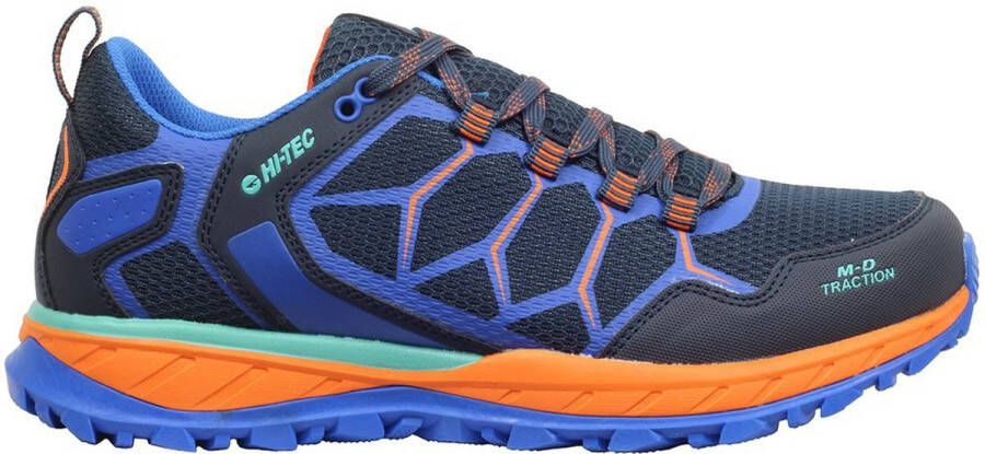 Hi-Tec Ultra Terra Wandelschoenen Navy Cobalt Vibrant Orange Atlantis Heren - Foto 1