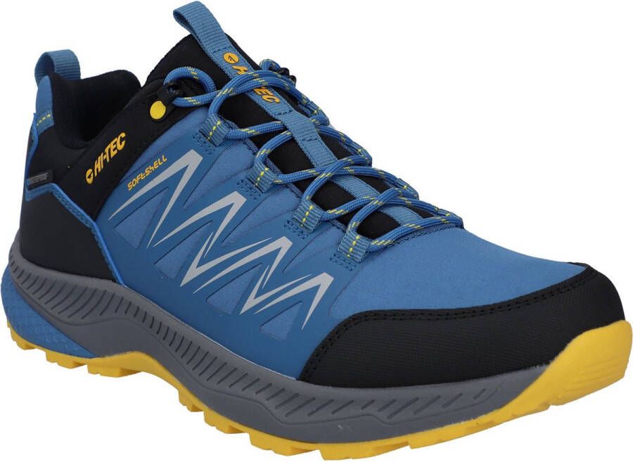 Hi-Tec Stealth Low WP Mannen Blue Black Yellow