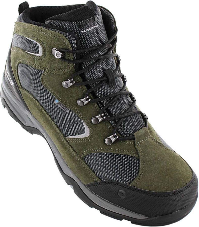 Hi-Tec Storm WP Waterproof Heren Outdoor Wandelschoenen Outdoor schoenen Olive-Groen O005357