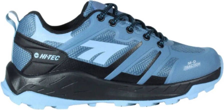 Hi tec Toubkal Low WP Blauw Wandelschoenen