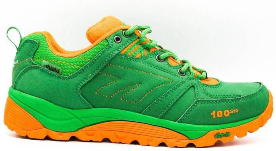 Hi-Tec V-Lite SpHike Nijmegen Low Wandelschoenen Dames Groen Oranje