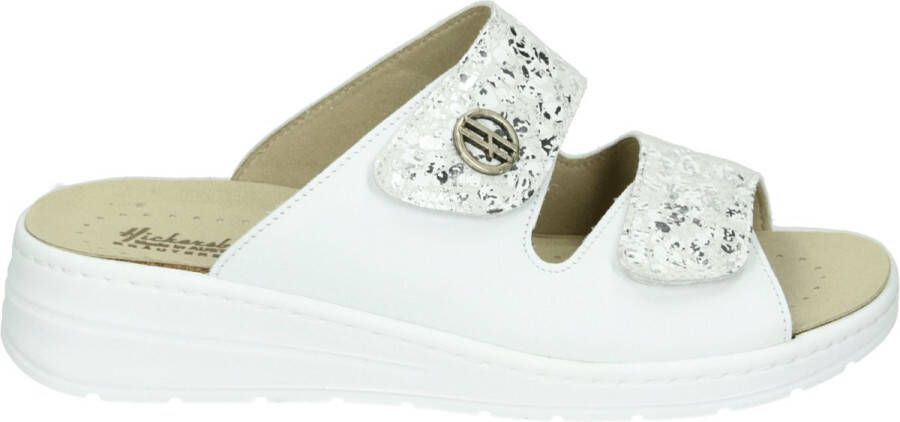 Hickersberger 2520 Dames slippers Wit beige