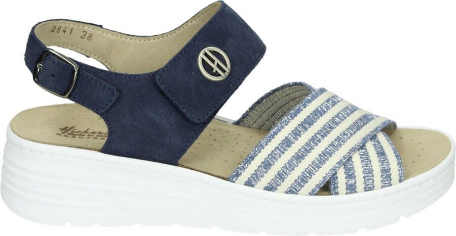 Hickersberger 2641~~~~~~~~~~~~~~~~~~~~~~~~~~ Sandalen met hakDames Sandalen Blauw