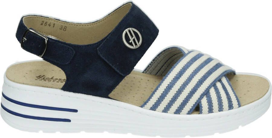 Hickersberger 2641~~~~~~~~~~~~~~~~~~~~~~~~~~ Sandalen met hakDames Sandalen Blauw