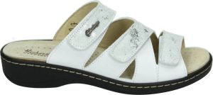 Hickersberger 2848 Volwassenen Dames slippers Kleur Wit beige