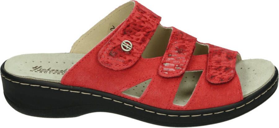 Hickersberger 5111~~~~~~~~~~~~~~~~~~~~~~~~~~ Dames slippers Rood