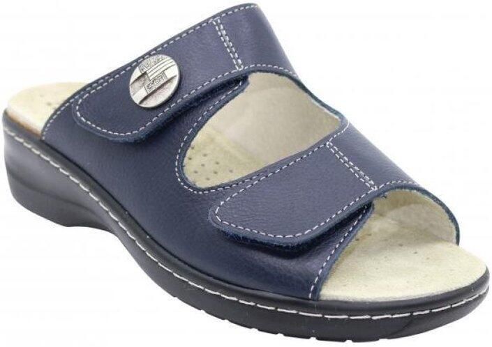 Hickersberger 2120 7070 Blau Dames slipper
