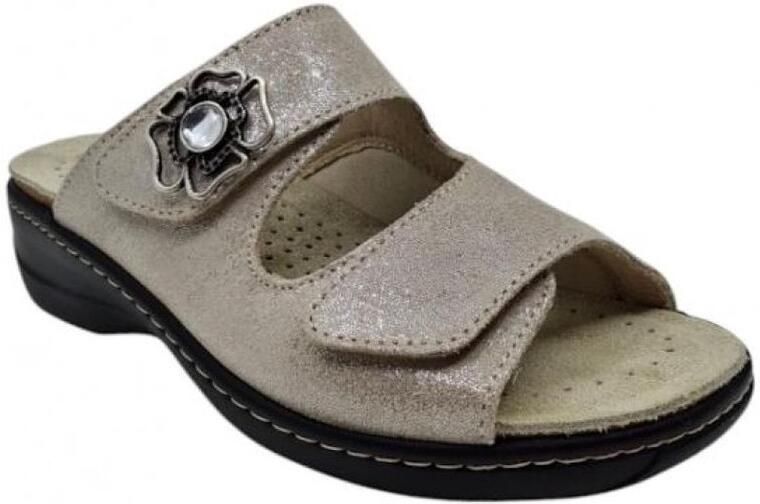 Hickersberger 2171 1063 Beige Glitter Hallux slipper