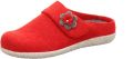 Hickersberger 3811 Filz Pantolette rot dames pantoffels rood - Rood
