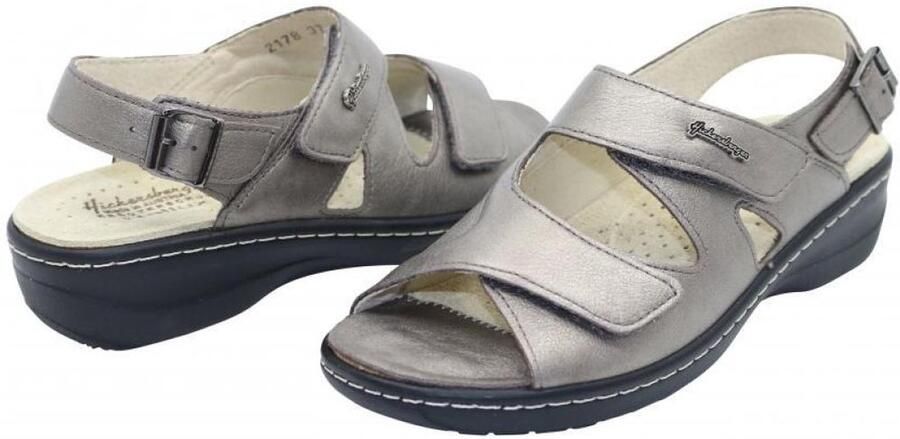 Hickersberger Sandalen milano hallux platin leder