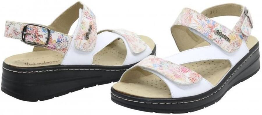 Hickersberger Sandalen weiss flowery sandaal