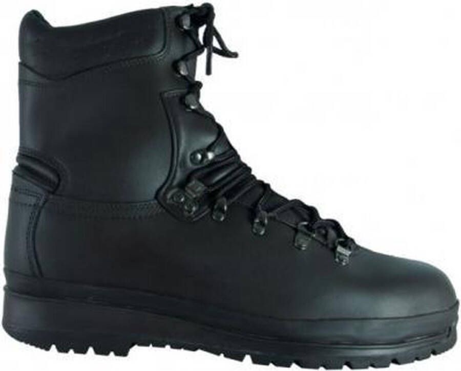 Highlander Elite leren outdoorlaarzen zwart