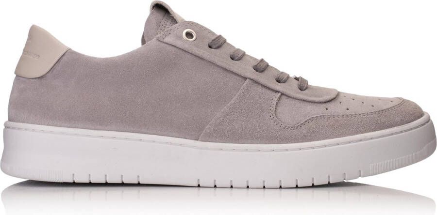 Hinson Bennet Getaway Low Grey Leather Suede