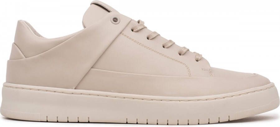 Hinson bennet P4 sneakers beige leer