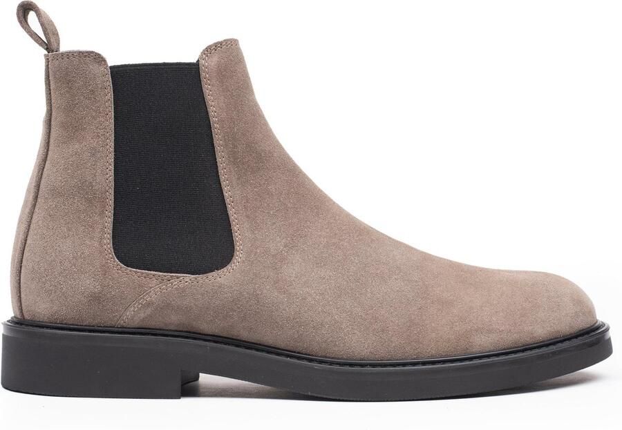 Hinson beatenberg blakemore chelsea boots heren taupe suède