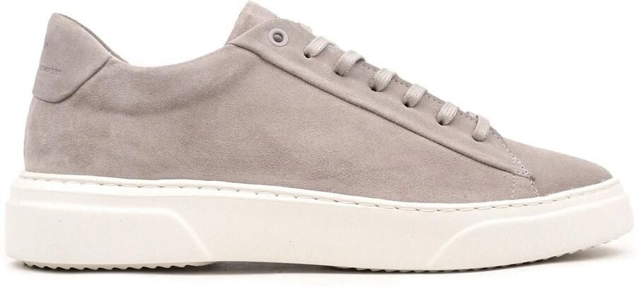 Hinson kea base low sneakers lt.grey suede