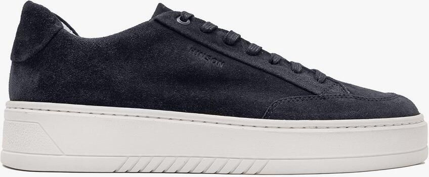 Hinson miller retro sneakers donkerblauw suède
