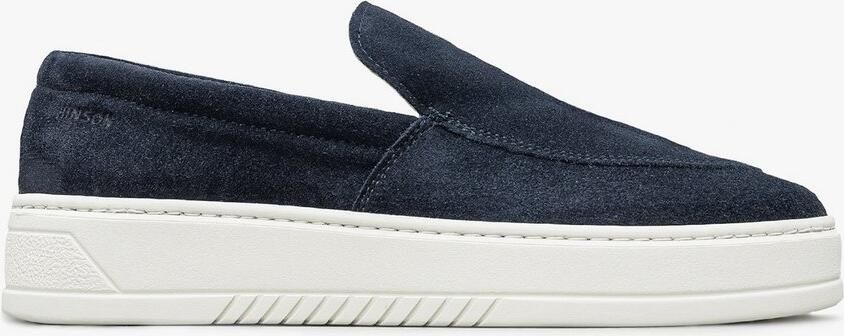 Hinson miller slip-on loafers heren navy suède - Foto 2