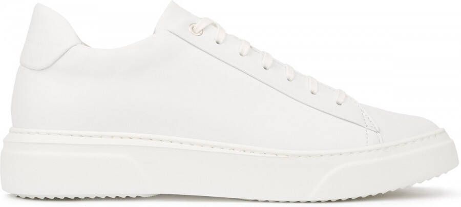 Hinson KEA BASE LOW White Leather Plain