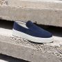 Hinson Miller Slip On Navy Suede - Thumbnail 2