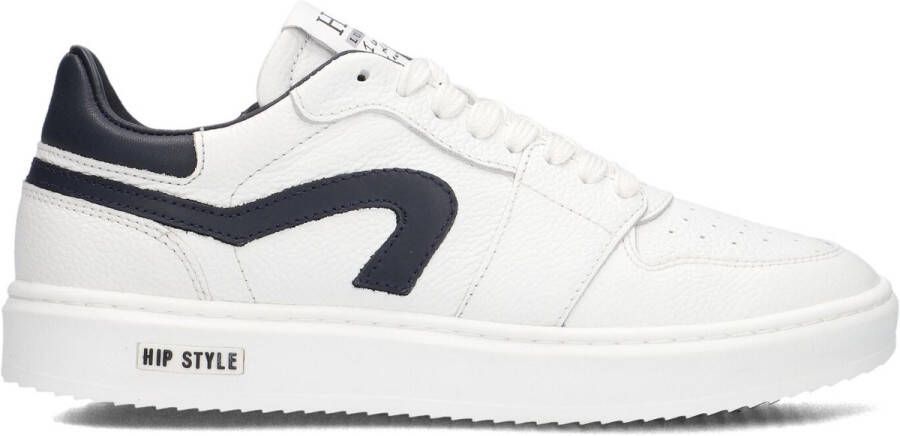 Hip H1015 Sneakers Leren Sneaker Jongens Wit