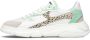 Hip H1096l Lage sneakers Leren Sneaker Meisjes Kids Wit - Thumbnail 2