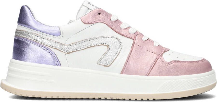 Hip leren sneakers brons wit Meisjes Leer 32 | Sneaker van - Foto 2