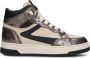 Hip H1197 Sneakers Leren Sneaker Meisjes Brons - Thumbnail 3